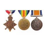 British Military World War I trio awarded to 40192DVR.G.A.PHILIPS.R.A. :For Further Condition