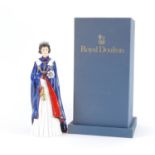 Royal Doulton figurine of Queen Elizabeth II, commemorating the 30th Anniversary of The