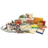 Victorian and later toys and games including Britain's hand painted lead farmyard animals and