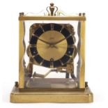 Schatz Whittington chiming mantel clock, striking on eight rods, 22cm high :For Further Condition
