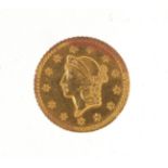 United States of America 1853 gold dollar :For Further Condition Reports Please Visit Our Website.