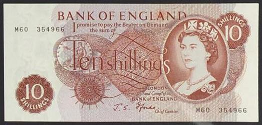 Good collection of Bank of England bank notes including Cashiers Cyril Patrick Mahon, Basil Gage - Image 16 of 20
