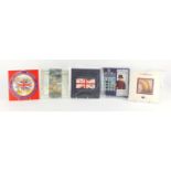 Five United Kingdom brilliant uncirculated coin collections comprising dates 1991, 1994, 1995,