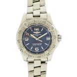 Ladies Breitling Colt Oceane chronometer wristwatch, the case numbered A77380, 1016018, 3.4cm in