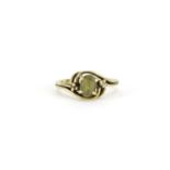 9ct gold peridot ring, size N, 2.6g :For Further Condition Reports Please Visit Our Website. Updated