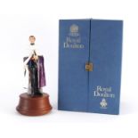 Royal Doulton figure HRH The Prince of Wales HN2883 on stand with box, limited edition 364/1500,