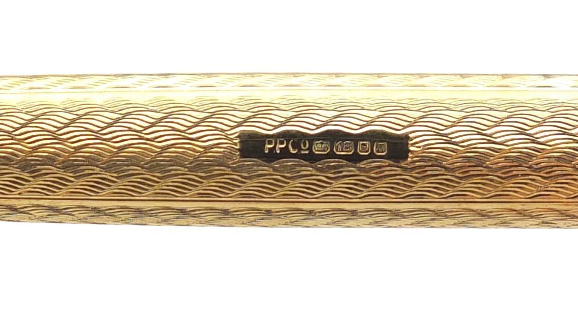 Parker 61 18ct gold propelling pencil with fitted case and box, 30.4g :For Further Condition Reports - Image 4 of 7