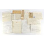 Collection of late 19th/early 20th century suffragette interest police ephemera relating to
