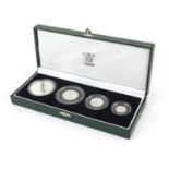 2001 United Kingdom Britannia silver proof collection :For Further Condition Reports Please Visit