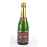 Bottle of 1981 lanson red label vintage champagne :For Further Condition Reports Please Visit Our