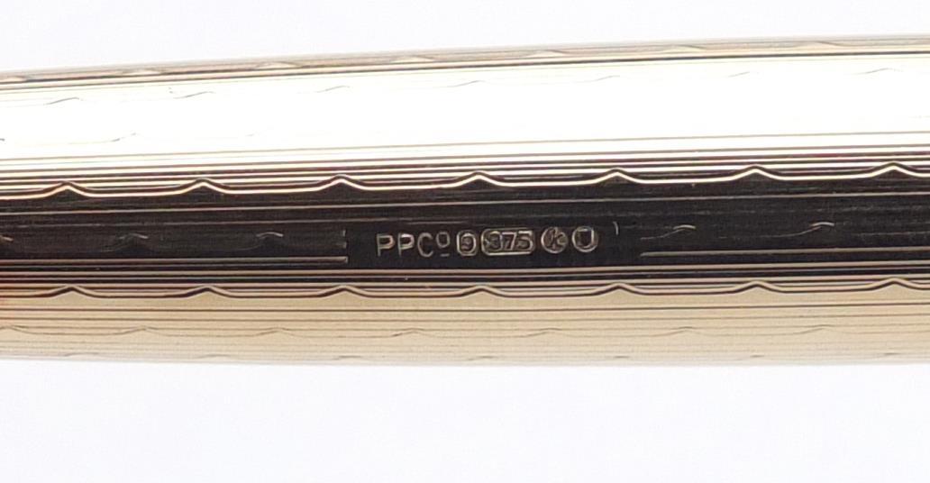 Parker 61 9ct gold fountain pen with case, 21.9g :For Further Condition Reports Please Visit Our - Image 5 of 5