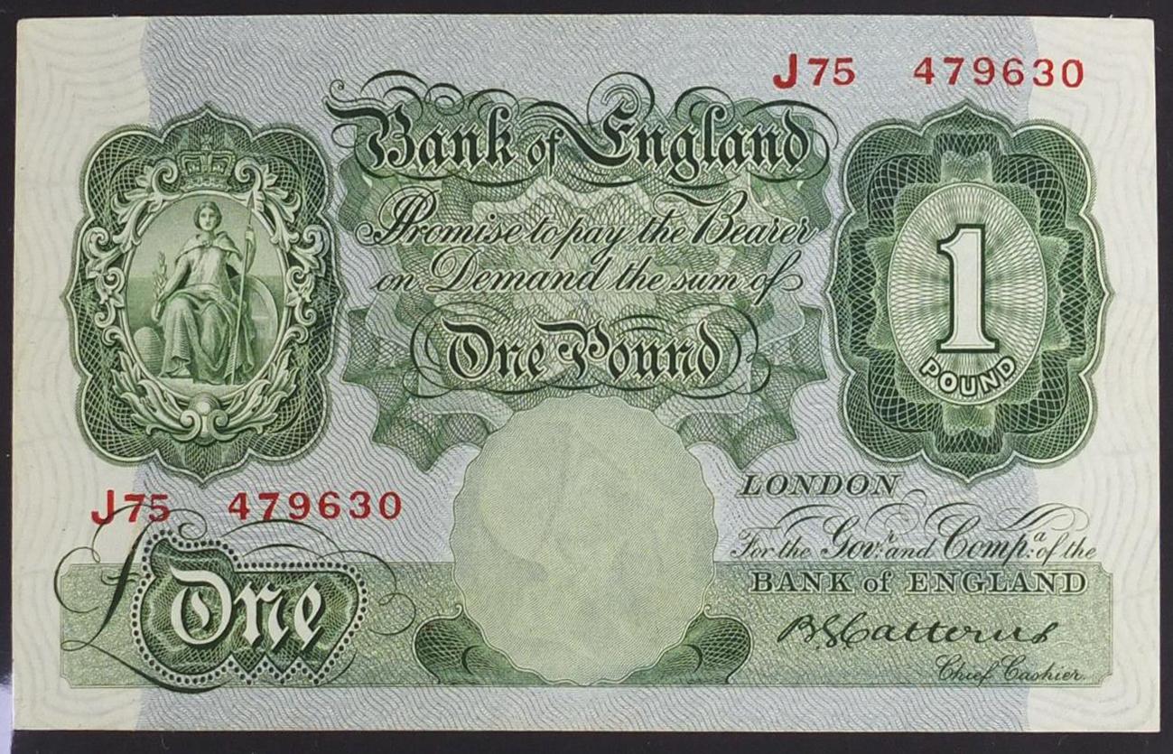 Good collection of Bank of England bank notes including Cashiers Cyril Patrick Mahon, Basil Gage - Image 3 of 20