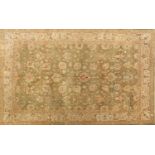 Good Zeigler carpet having an all over floral design, 50 x 50 knot, 200cm x 299cm :For Further