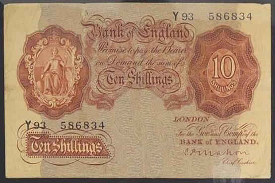 Good collection of Bank of England bank notes including Cashiers Cyril Patrick Mahon, Basil Gage