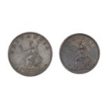 Two George III farthings comprising dates 1799 and 1806 :For Further Condition Reports Please
