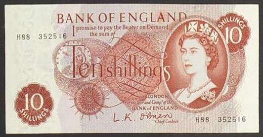 Good collection of Bank of England bank notes including Cashiers Cyril Patrick Mahon, Basil Gage - Image 14 of 20