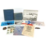 Aviation ephemera relating to Andrew R M Macnae including Royal Canadian Air Force pilots flying log