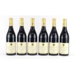 Six bottles of 1997 Clarendon Hills red wine :For Further Condition Reports Please Visit Our