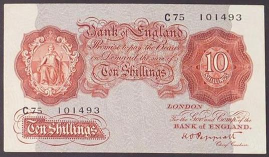 Good collection of Bank of England bank notes including Cashiers Cyril Patrick Mahon, Basil Gage - Image 5 of 20