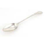 18th century Irish silver basting spoon by John Craig, Dublin 1790, 30.5cm in length, 120.5g :For