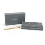 Parker 61 18ct gold propelling pencil with fitted case and box, 30.4g :For Further Condition Reports