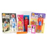 1960's Six Million Dollar Man toys by Denys Fisher with boxes comprising two Bionic Adventure