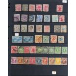 Queen Victoria and later New Zealand stamps arranged in a stock album :For Further Condition Reports