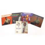 Five Miles Davis jazz vinyl LP's :For Further Condition Reports Please Visit Our Website. Updated