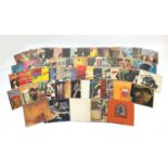 Vinyl LP's including The Concert for Bangladesh box set by George Harrison with booklet, Death