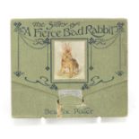 Story of a Fierce Bad Rabbit by Beatrix Potter, first edition book published by Frederick Warne