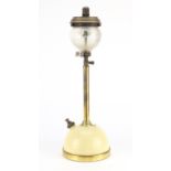 Vintgae Tilley table lamp with glass shade, 54cm high :For Further Condition Reports Please Visit