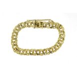 9ct gold multi link bracelet, 18cm in length, 26.0g :For Further Condition Reports Please Visit