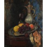 Alice Wilson - Still life, Scottish Colourist oil on canvas, framed, 60cm x 50cm :For Further