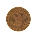 United States of America 1901 ten dollars :For Further Condition Reports Please Visit Our Website.