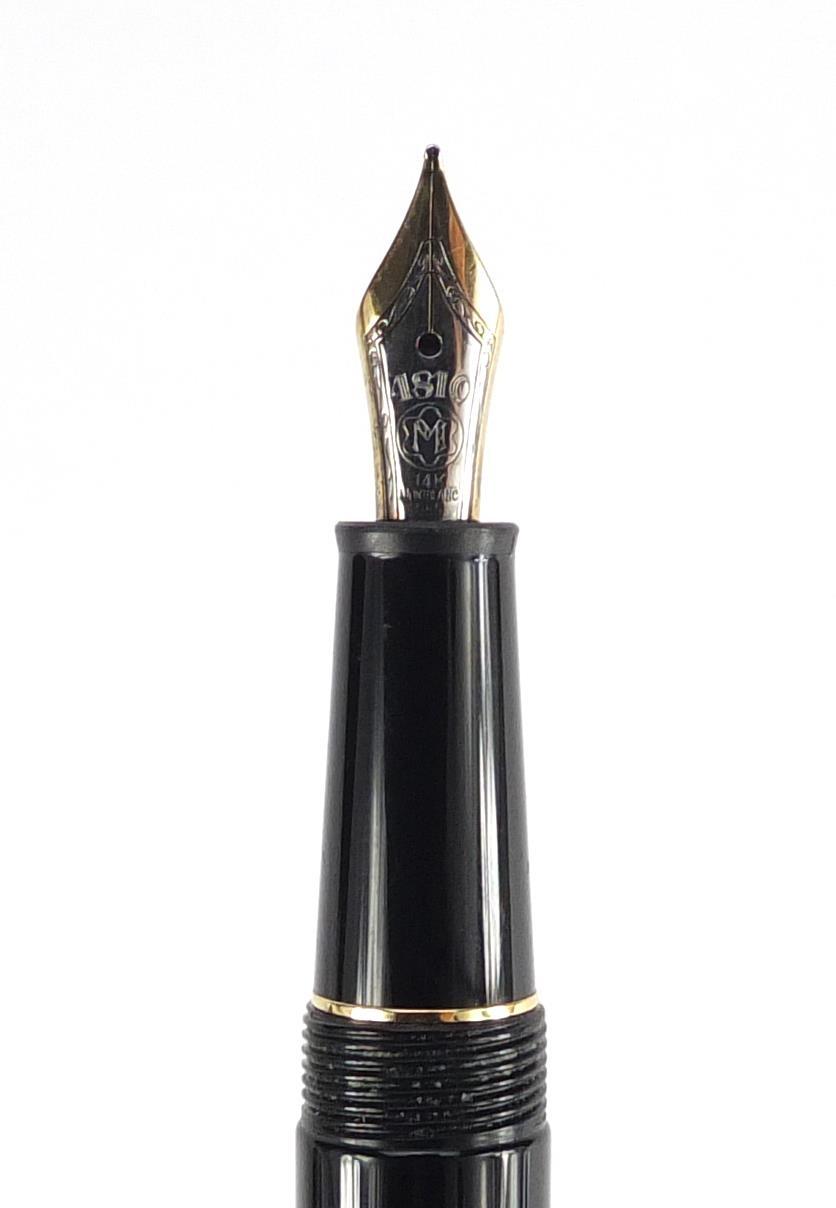 Montblanc Frederic Chopin Meisterstuck fountain pen with 14k gold nib, numbered 4810 and case :For - Image 5 of 10