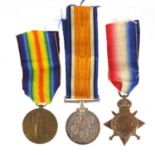 British Military World War I trio, awarded to G-1944PTE.W.E.V.MOCKFORD.R.SUSS.R. :For Further