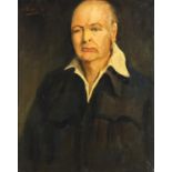 After Oswald Birley - Top half portrait of Sir Winston Churchill in Military dress, oil on canvas