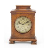 Military interest Zenith cockpit clock, with luminous hands and subsidiary dials, housed in a