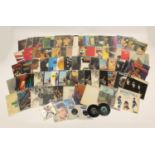 Vinyl LP's and singles including Beatles White Album numbered 0125070, Fairport Convention, Elvis