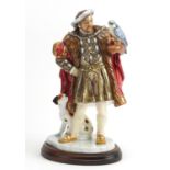 Royal Doulton figure - Henry VIII HN3350, with box, limited edition 381/1991, 26.5cm high :For