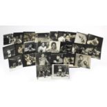 Collection of 1960/70's boxing press photographs some backed onto card including Sonny Liston,