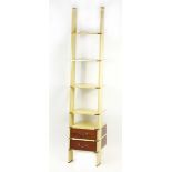 Industrial design ladder bookcase by authentic models, with price tag £747.00, 245cm H x 50cm W x