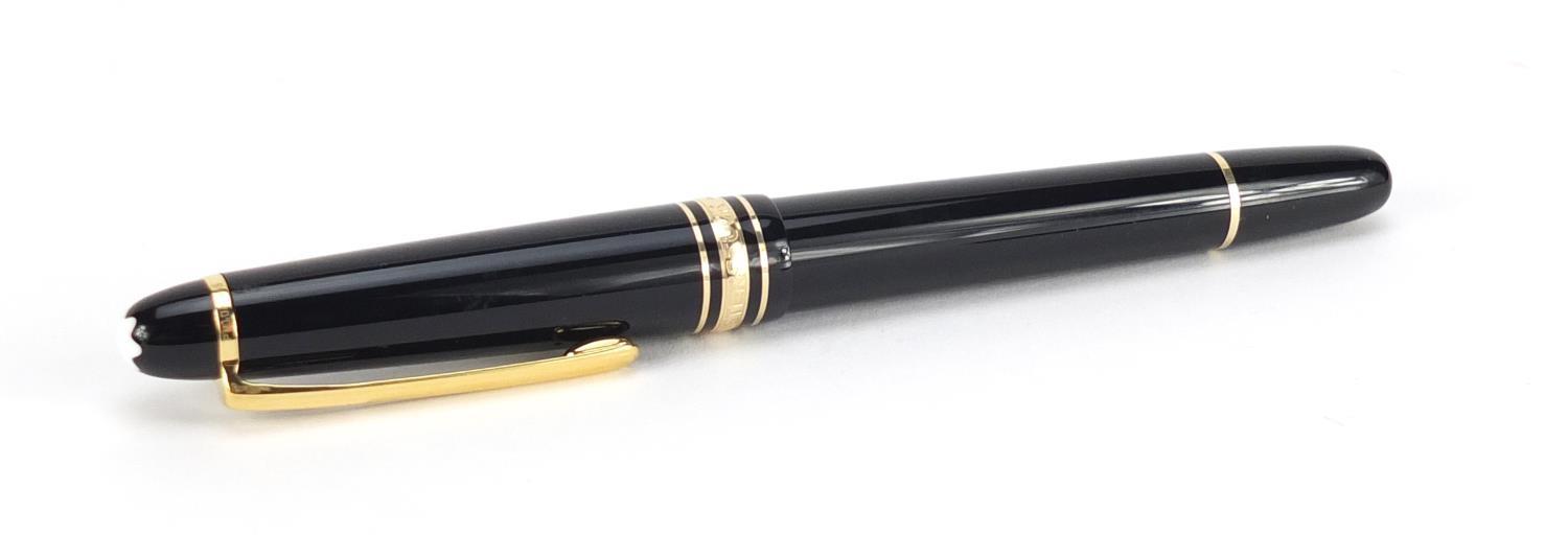 Montblanc Frederic Chopin Meisterstuck fountain pen with 14k gold nib, numbered 4810 and case :For - Image 4 of 10