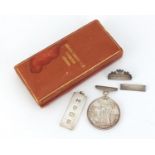 Universal Cookery and Food Exhibition silver special prize medal, with fitted case, engraved