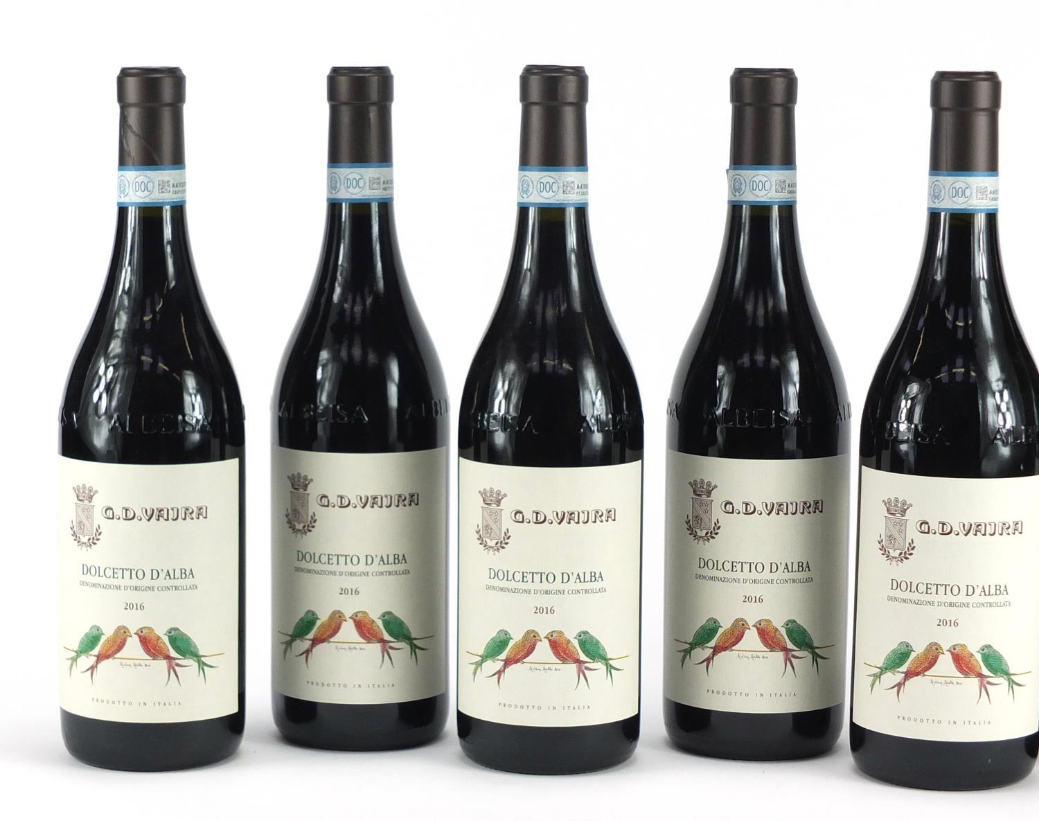 Six bottles of 2016 G D Vajra Dolcetto D'alba red wine :For Further Condition Reports Please Visit - Image 2 of 4