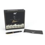Montblanc Frederic Chopin Meisterstuck fountain pen with 14k gold nib, numbered 4810 and case :For