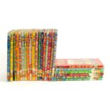 Twenty four Enid Blyton Noddy hardback books with dust jackets comprising numbers 1-24 :For