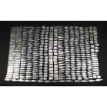 Large collection of Chinese mother of pearl gaming tokens including some carved in the form of fish,