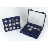 Proof and other coins, some silver including 80th Anniversary of The Royal Air Force, Guernsey