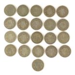 British pre 1947 half crowns, 285.0g :For Further Condition Reports Please Visit Our Website.